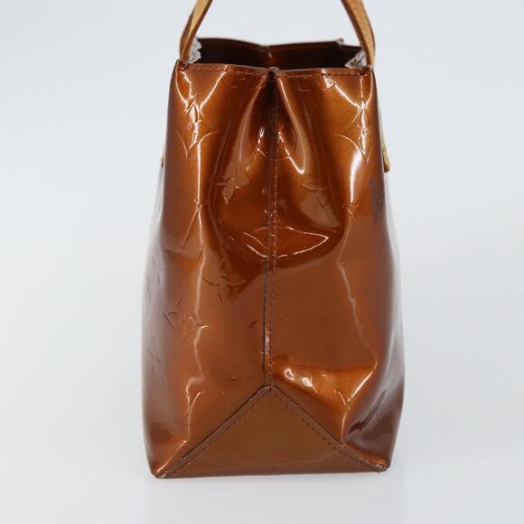 LOUIS VUITTON Monogram Vernis Reade PM Hand Bag Bronze M91146 - Picture 5 of 12